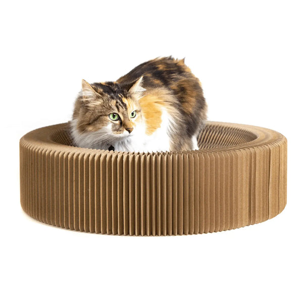 Foldable cat bed